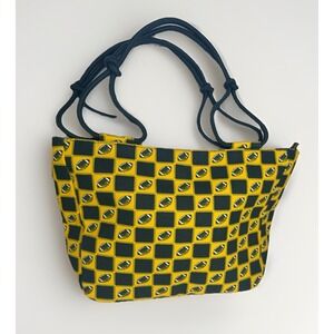 Farmhouse Is‎ My Style Home Sweet Farm Green And Yellow Football 🏈 Pattern Bag